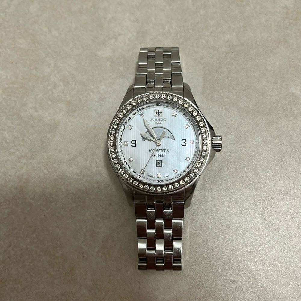 Zodiac Stainless Steel Cubic Zirconia Crystals